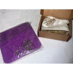 Craft lot.  Animal/dog/cat silicone mold & a box of wish flowers/dandelions